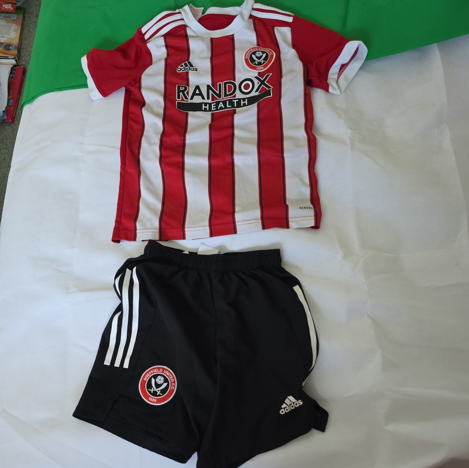 Kids adidas Sheffield United Football Shirt 2021/22 Home Jersey Size 11 -12Years for sale on Ebay