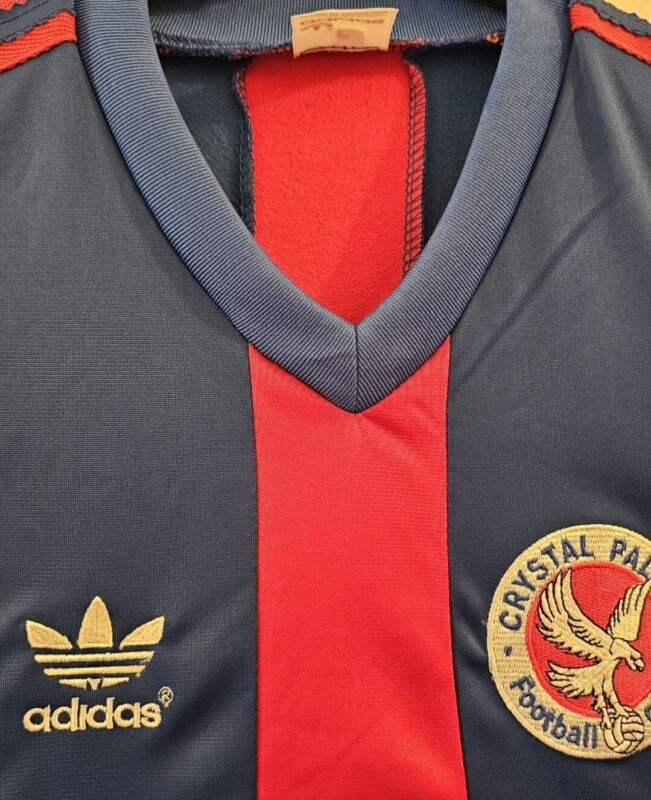 1983/1984 Crystal Palace Home Shirt Adidas repro. Size X Large No 3 for sale on Ebay