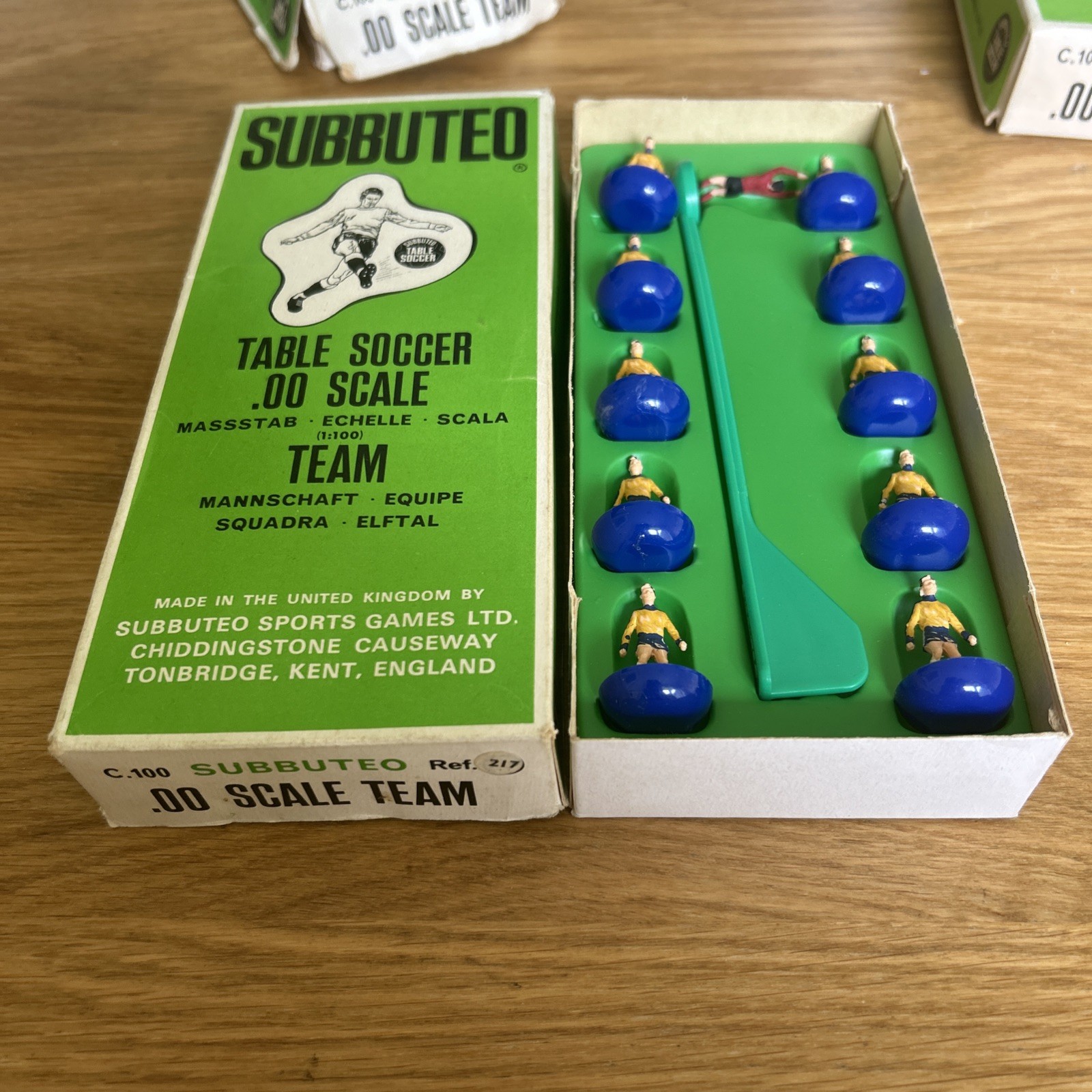 Subbuteo HW Ref 217   Eintracht Braunschweig Football Team Heavyweight 1970s for sale on Ebay