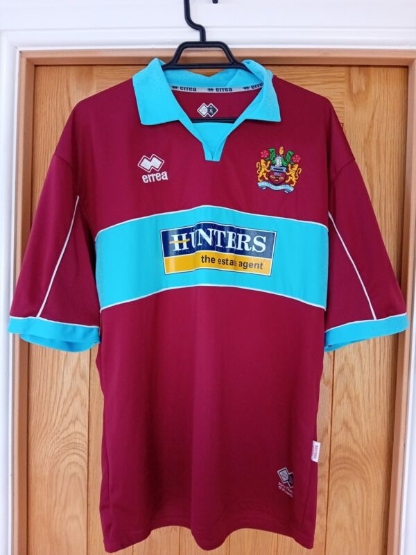 2006 07 Errea Burnley Football Shirt - see pics and description fir condition  for sale on Ebay