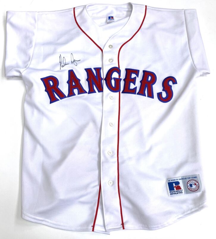 Nolan Ryan Autographed Texas Rangers (Size Large) Baseball Jersey for sale on Ebay