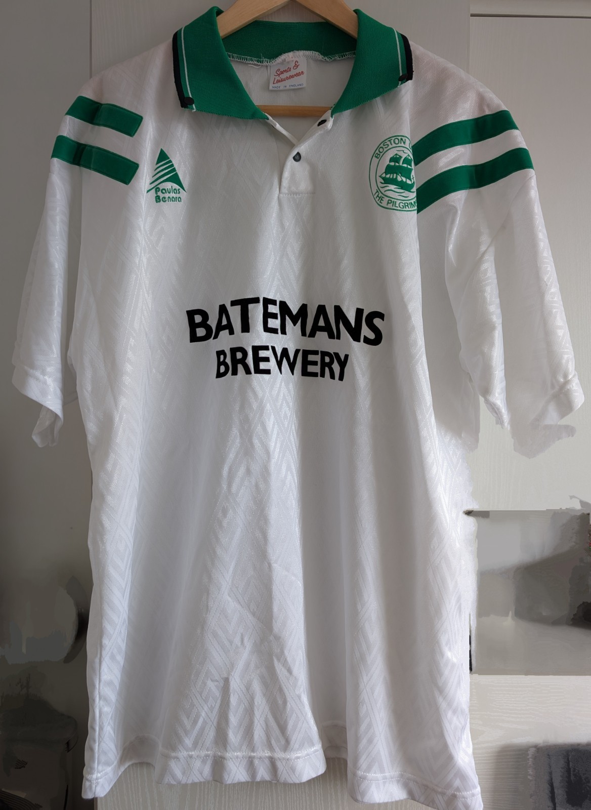 Boston United Away Shirt 1993-95 XL - Player Issue Number 16 for sale on Ebay