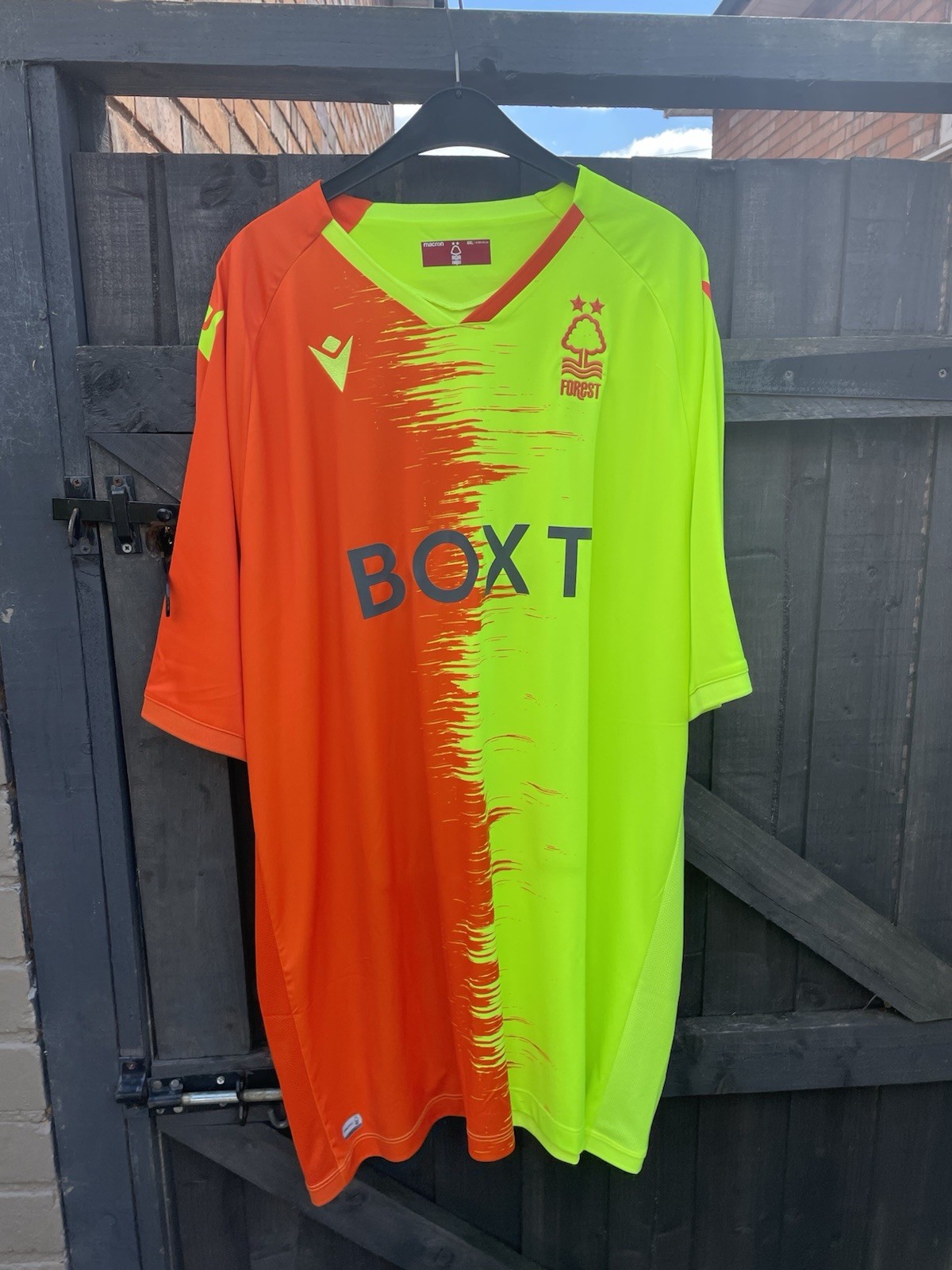 Nottingham Forest Macron 3rd shirt away  for sale on Ebay
