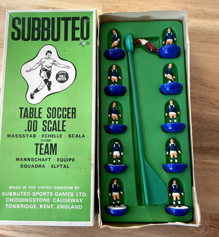 Leicester city  Subbuteo team  C192 for sale on Ebay