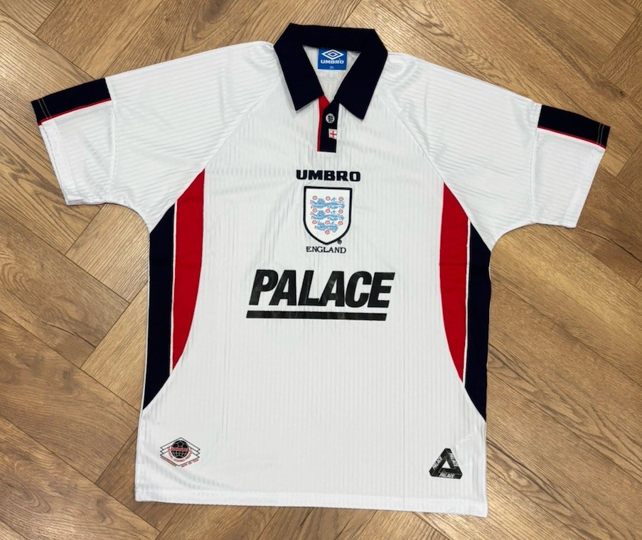 England Umbro x Palace 1998 World Cup Home Shirt - Size Adult XX Large for sale on Ebay