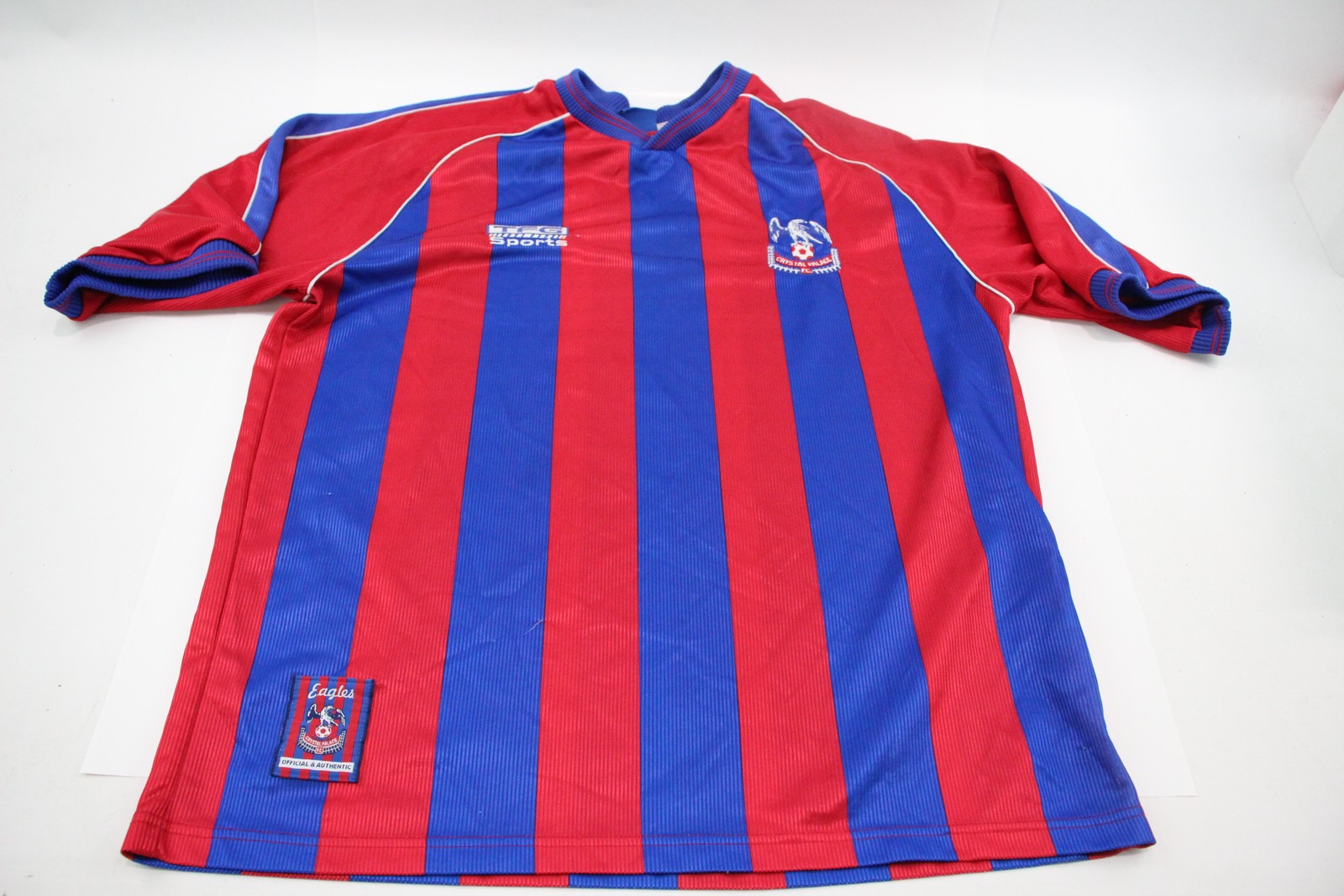 Vintage Sports Shirt Crystal Palace 1990/00s Home Shirt Size M  for sale on Ebay