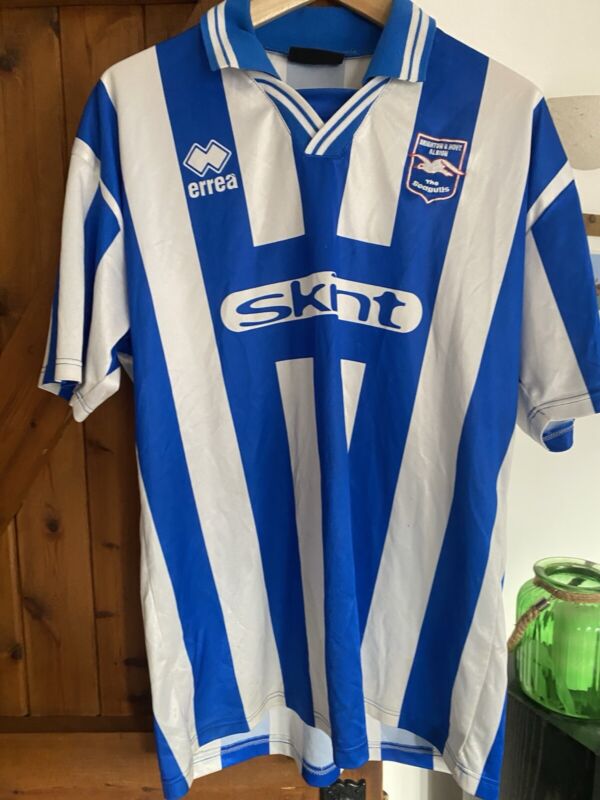 brighton and hove albion shirt xl for sale on Ebay