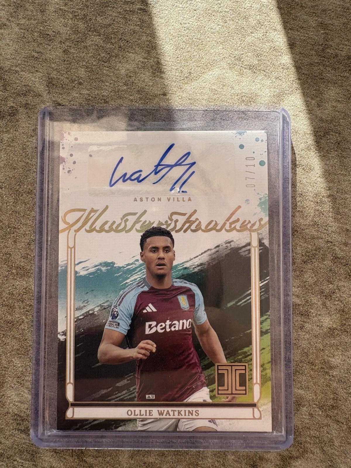 2024-25 Panini Impeccable Premier League Ollie Watkins Auto /10 Aston Villa for sale on Ebay
