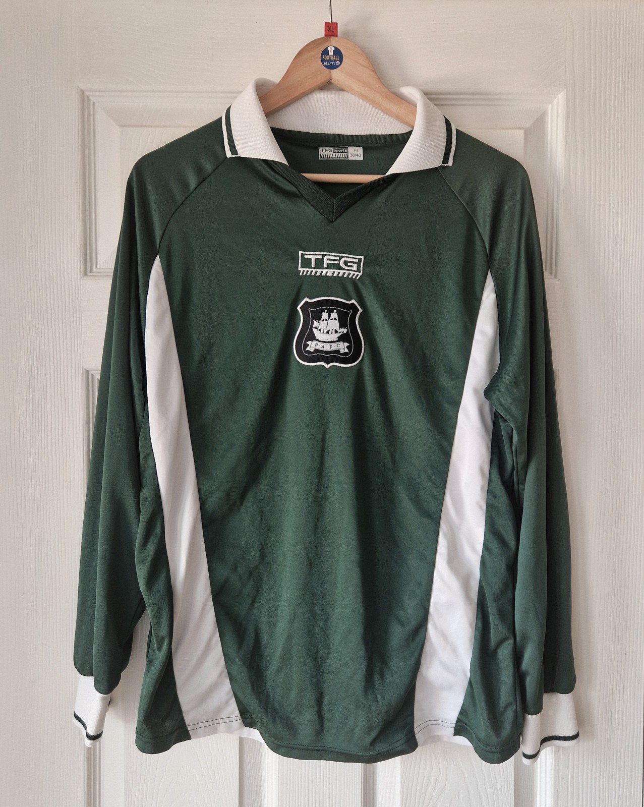 PLYMOUTH ARGYLE VINTAGE HOME FOOTBALL SHIRT 03/04 - ADULT MEDIUM - PLAYER ISSUE for sale on Ebay