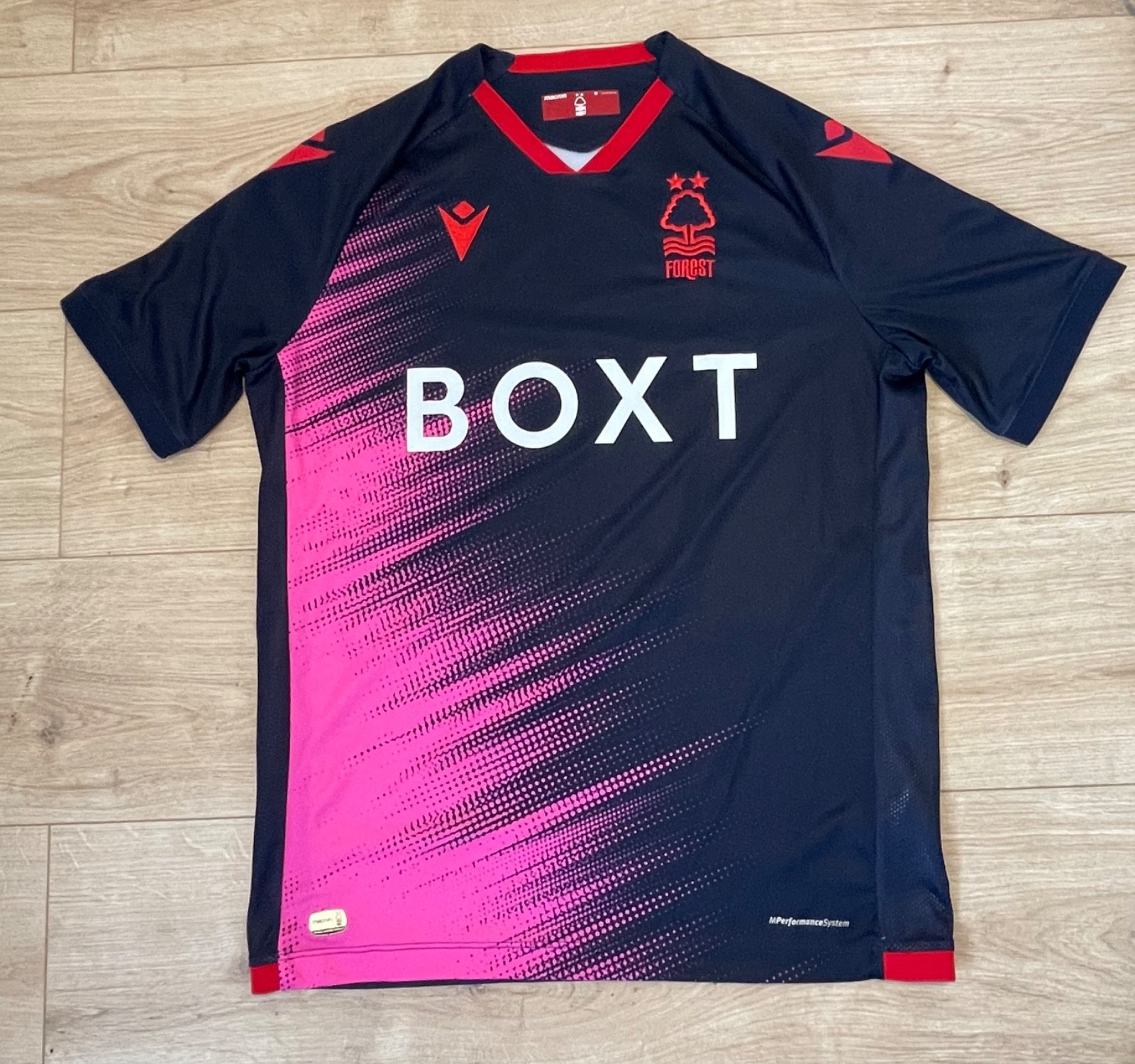 Mint condition Rare and original Nottingham Forest away shirt from 2021/2022 for sale on Ebay