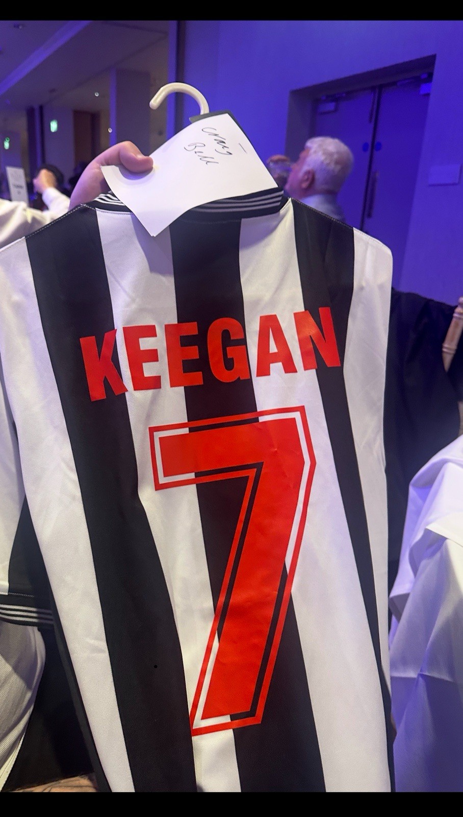 Kevin Keegan Retro Signed Newcastle United Football Shirt for sale on Ebay