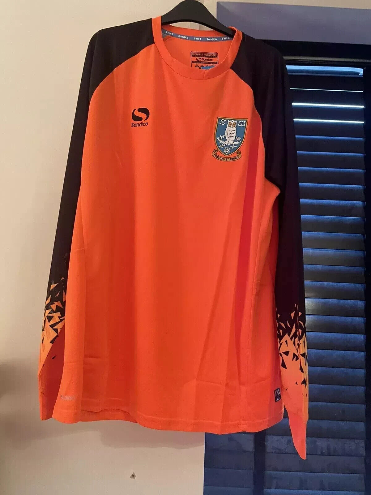 Original Sheffield Wednesday 2016/2017 Goalkeeper Football Shirt for sale on Ebay