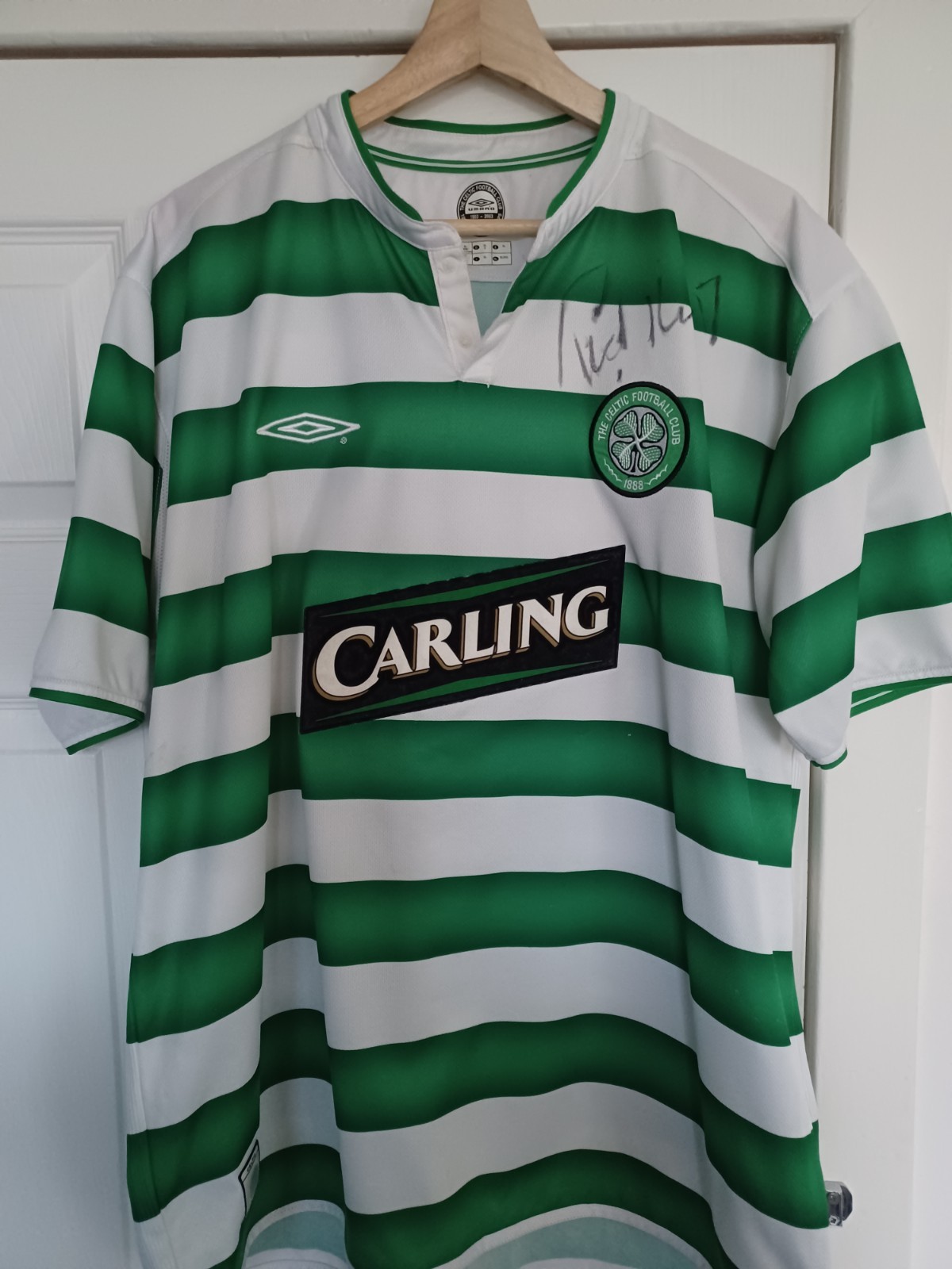 Glasgow Celtic Centenary Home Shirt 2003 Season XL for sale on Ebay