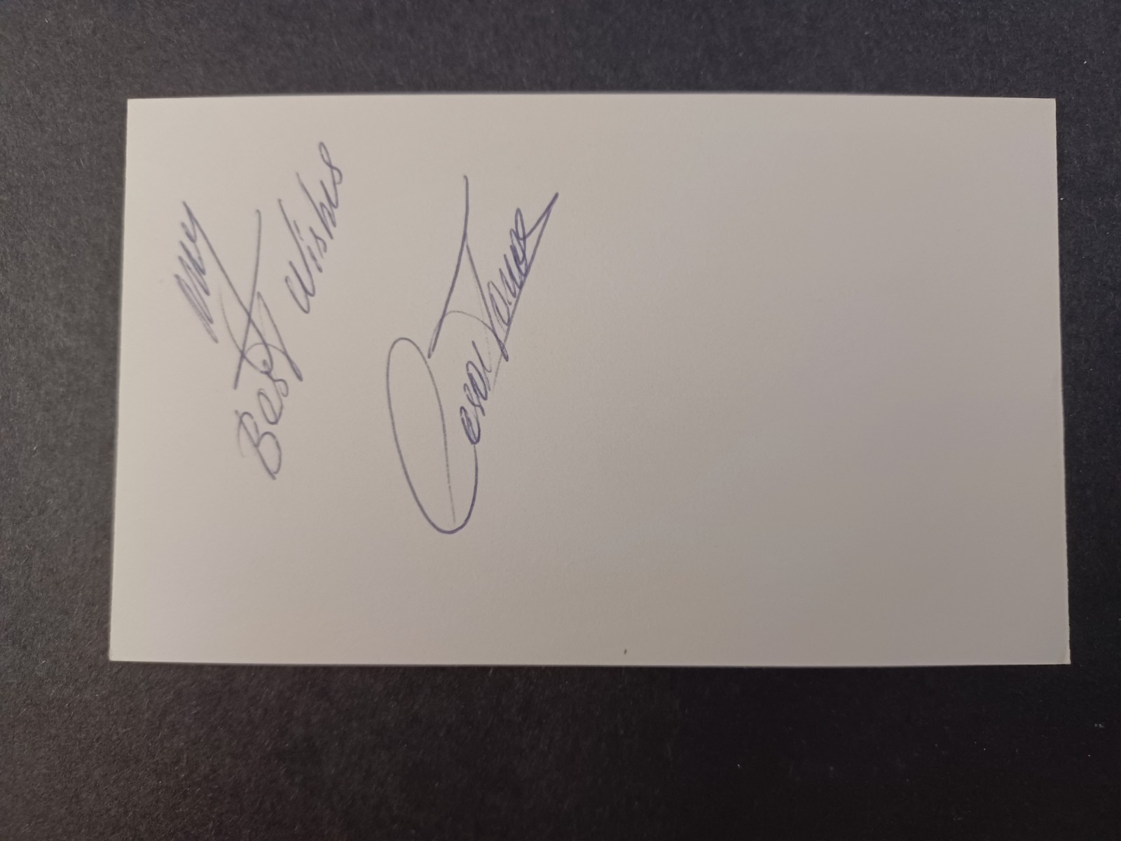 Cesar Tovar (d. 1994) Signed Index Card - Twins, Phillies, Rangers, Athletics for sale on Ebay