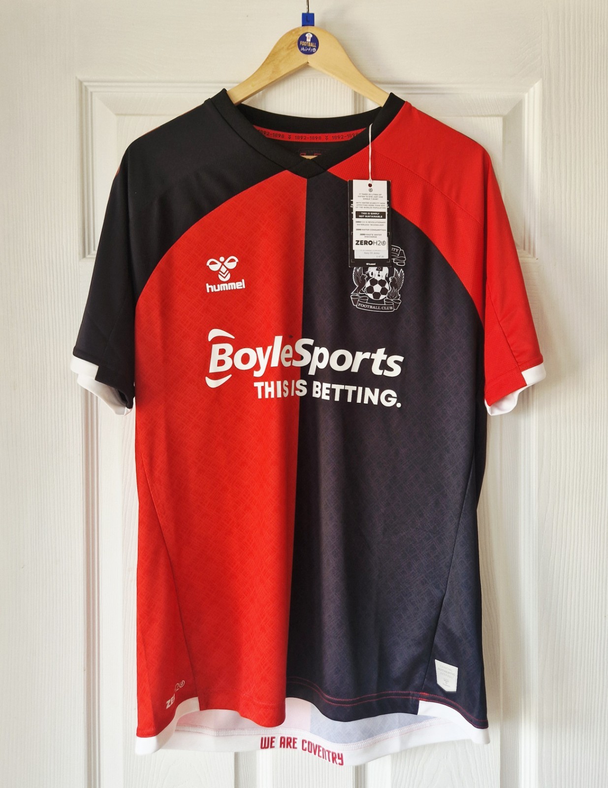 COVENTRY CITY AWAY FOOTBALL SHIRT 2020/21- ADULT LARGE - BRAND NEW WITH TAGS  for sale on Ebay
