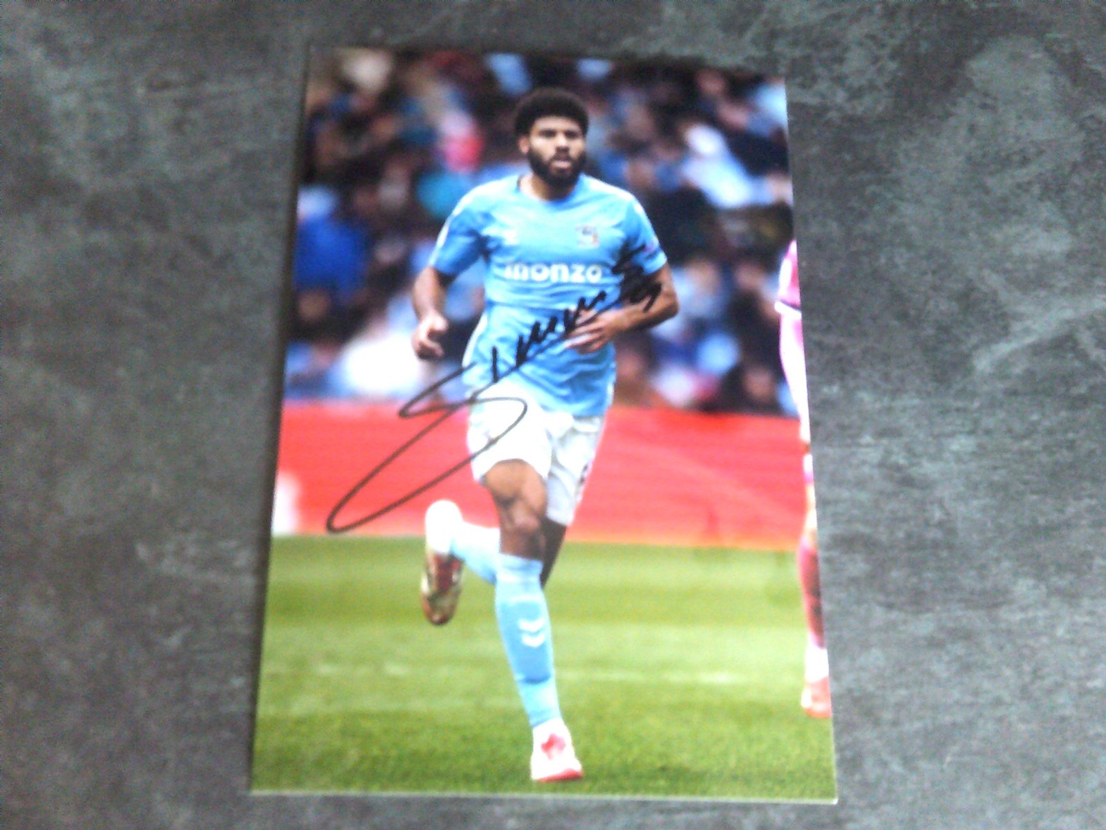 Signed Ellis Simms Coventry City Photograph for sale on Ebay