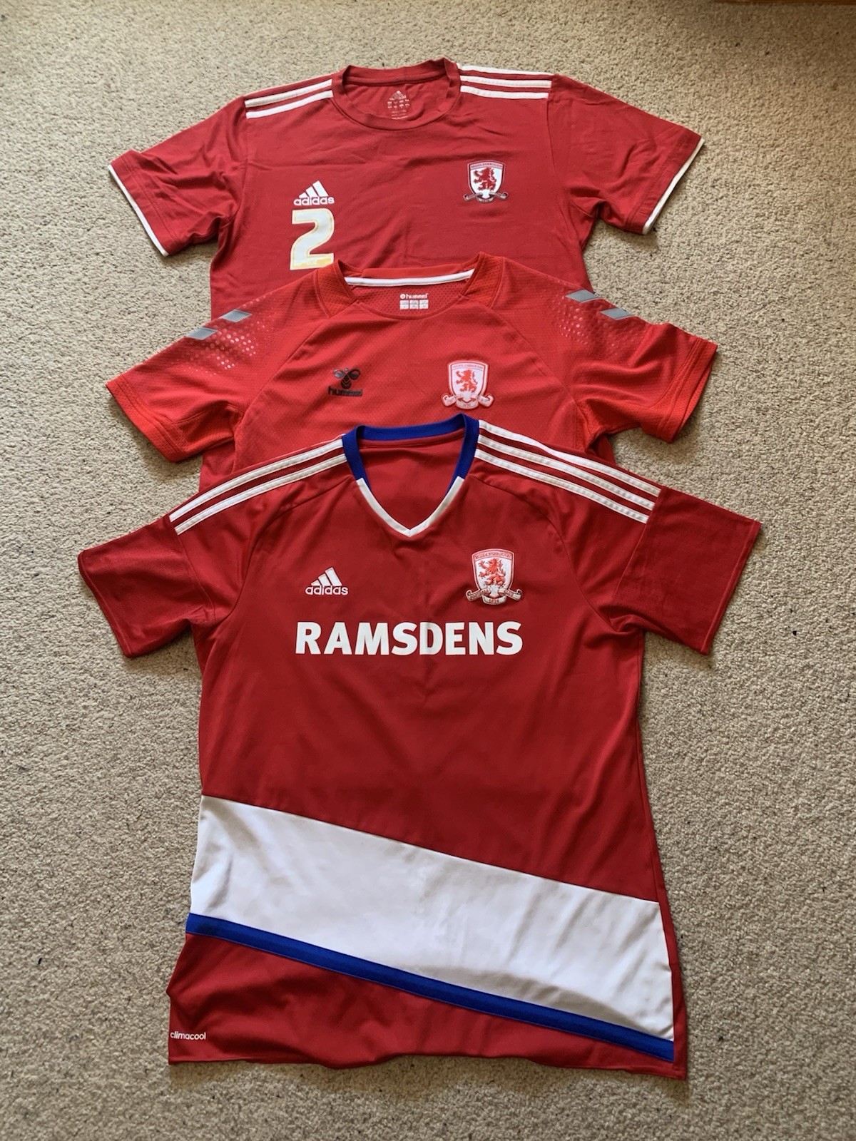 Middlesbrough Fc Boro Football Shirts for sale on Ebay