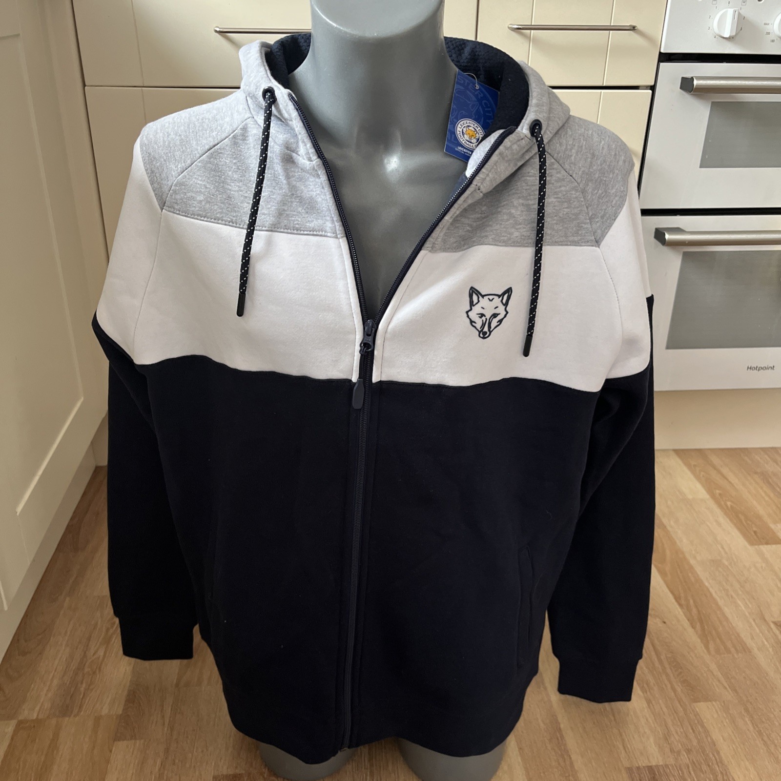 Leicester City foxes Jacket hoody Official Merchandise Size XL new  for sale on Ebay