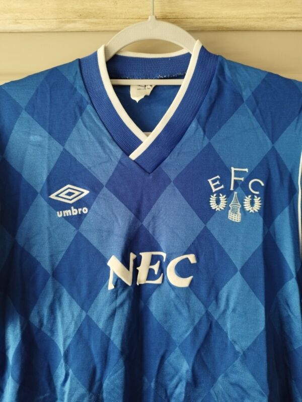 Everton 1986-88 Home Football Shirt Medium Original for sale on Ebay