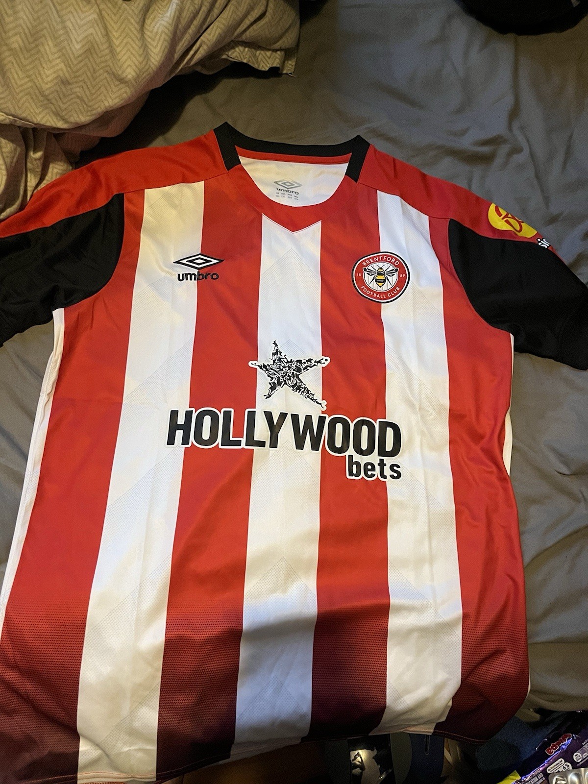 Brentford 24/25 Home Football shirt Size XL for sale on Ebay