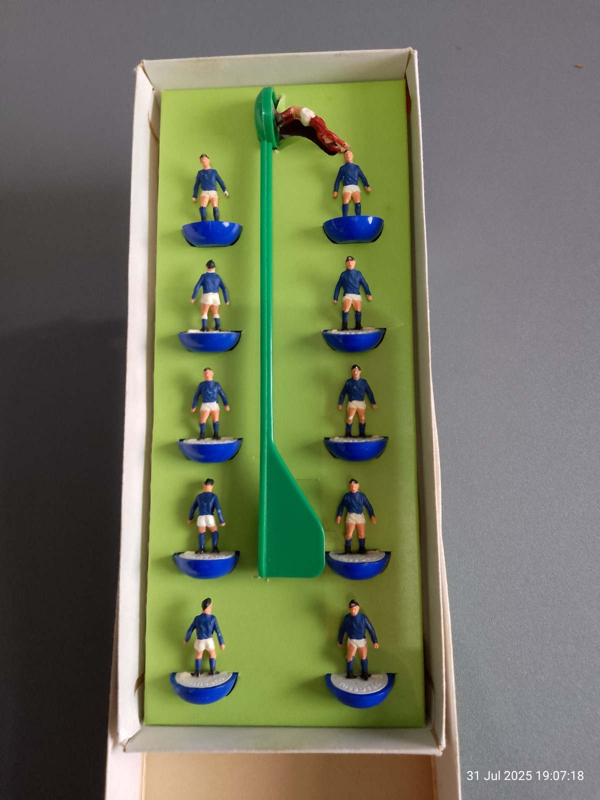 subbuteo 1970s heavyweight team Everton Italy ref 2 for sale on Ebay