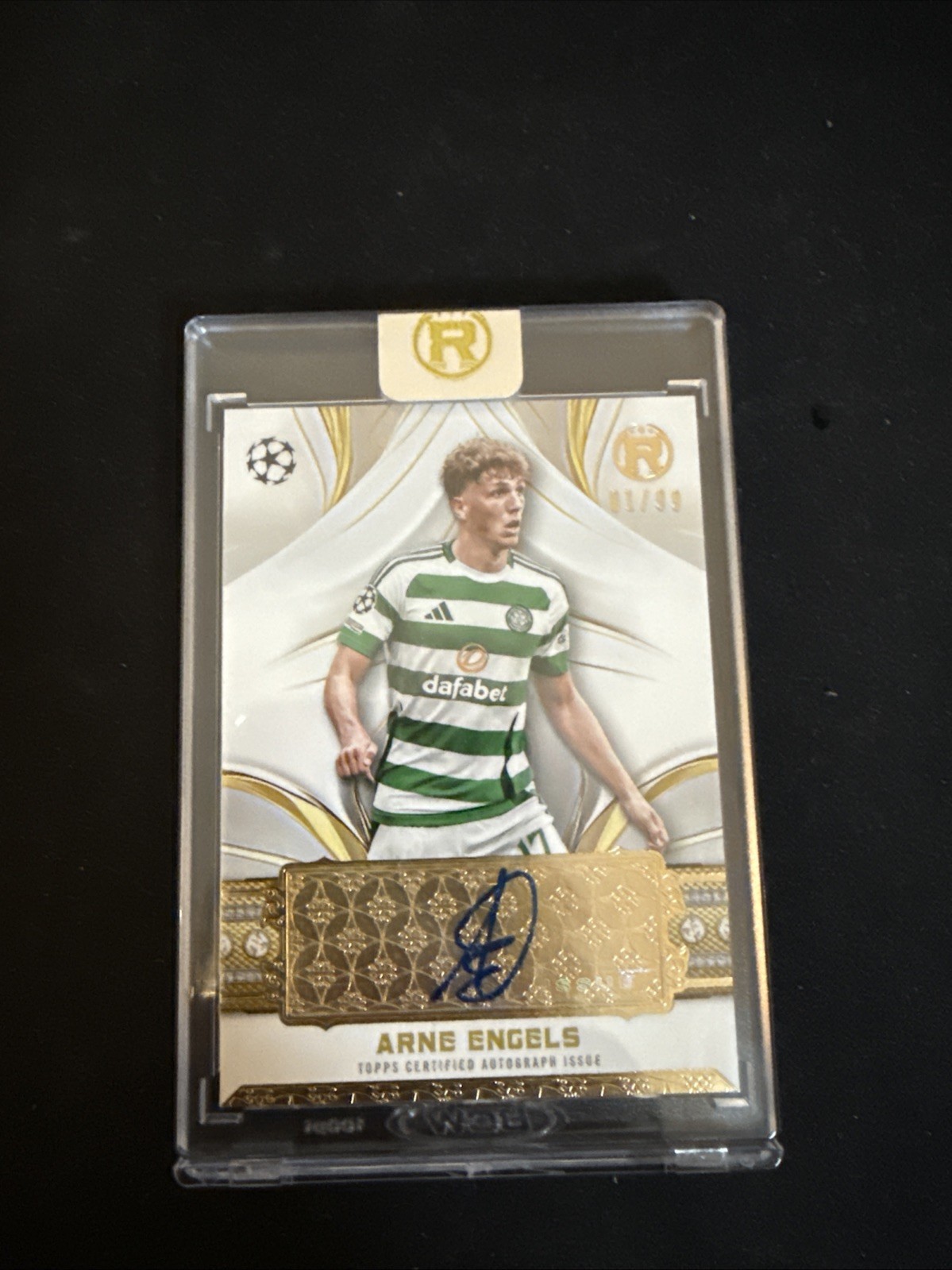 Topps Reverence Arne Engels Autograph /99 Celtic Glasgow 2024/2025 for sale on Ebay