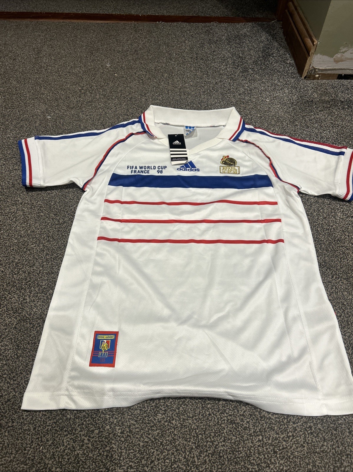 France 1998 'henry 12 Retro  Football Shirt Brand New With Tags Mens UK Small— for sale on Ebay