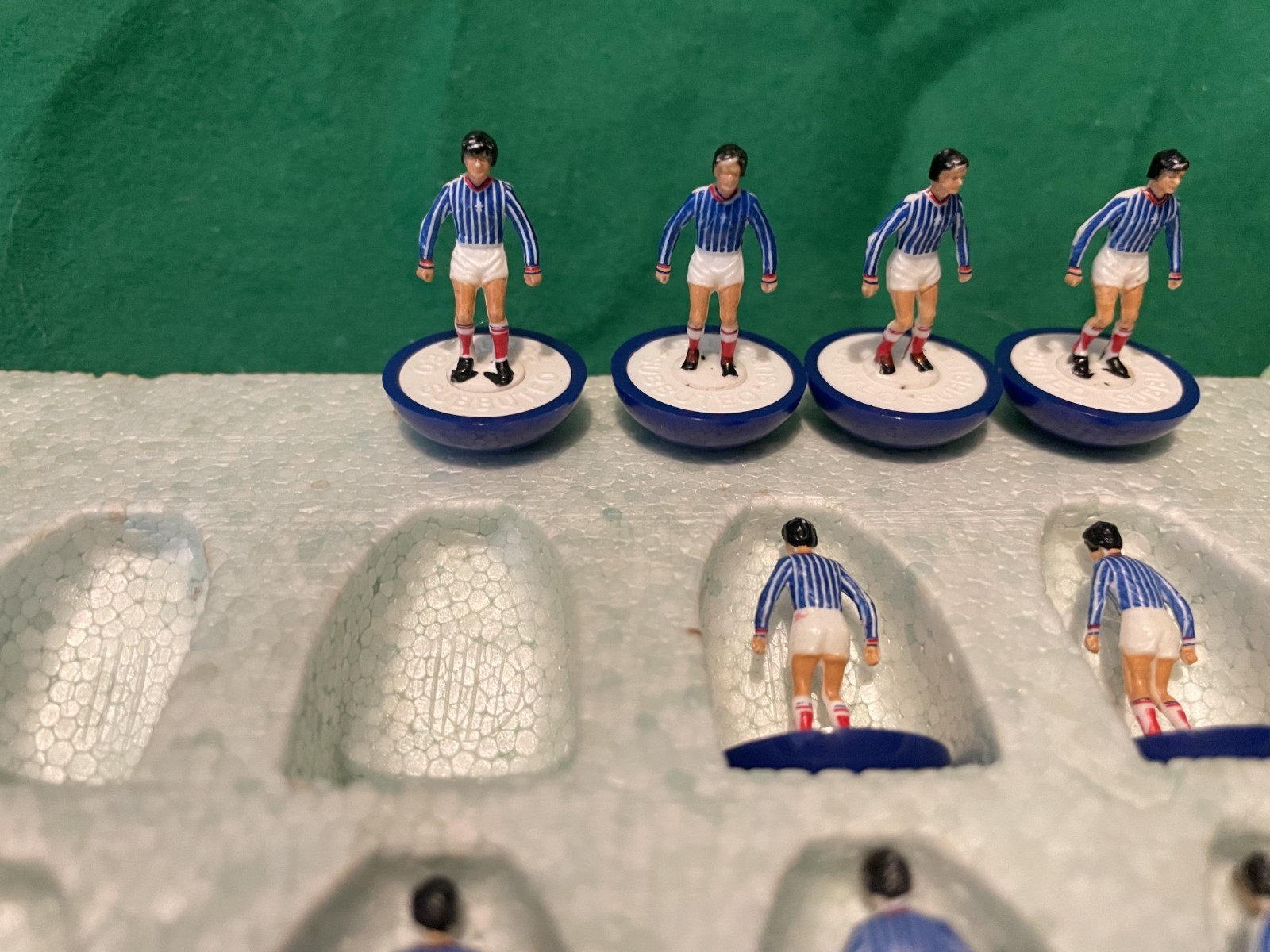 Subbuteo lightweight team  451 RANGERS 1983-84 for sale on Ebay