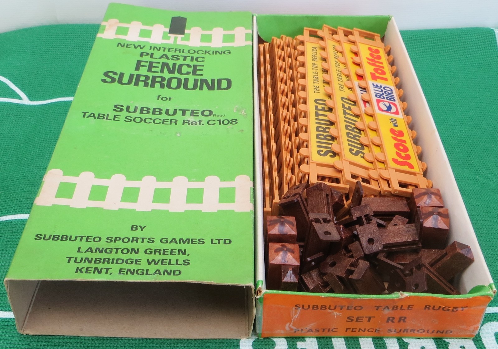 SUBBUTEO RUGBY FENCE SET RR,  IN ORIGINAL LABELLED BOX. for sale on Ebay
