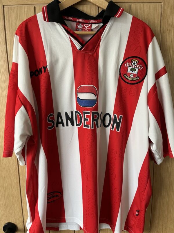 southampton football shirt xxl for sale on Ebay