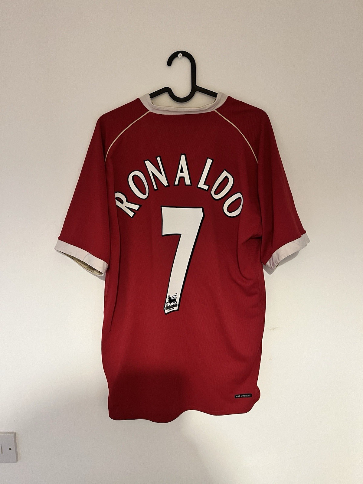 Manchester United 2006/2007 Home Football Shirt, RONALDO 7, Large for sale on Ebay