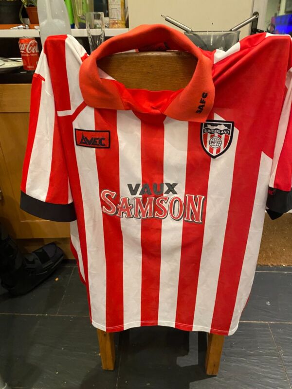 ORIGINAL SUNDERLAND 1994 FOOTBALL SHIRT VINTAGE AVEC XL for sale on Ebay