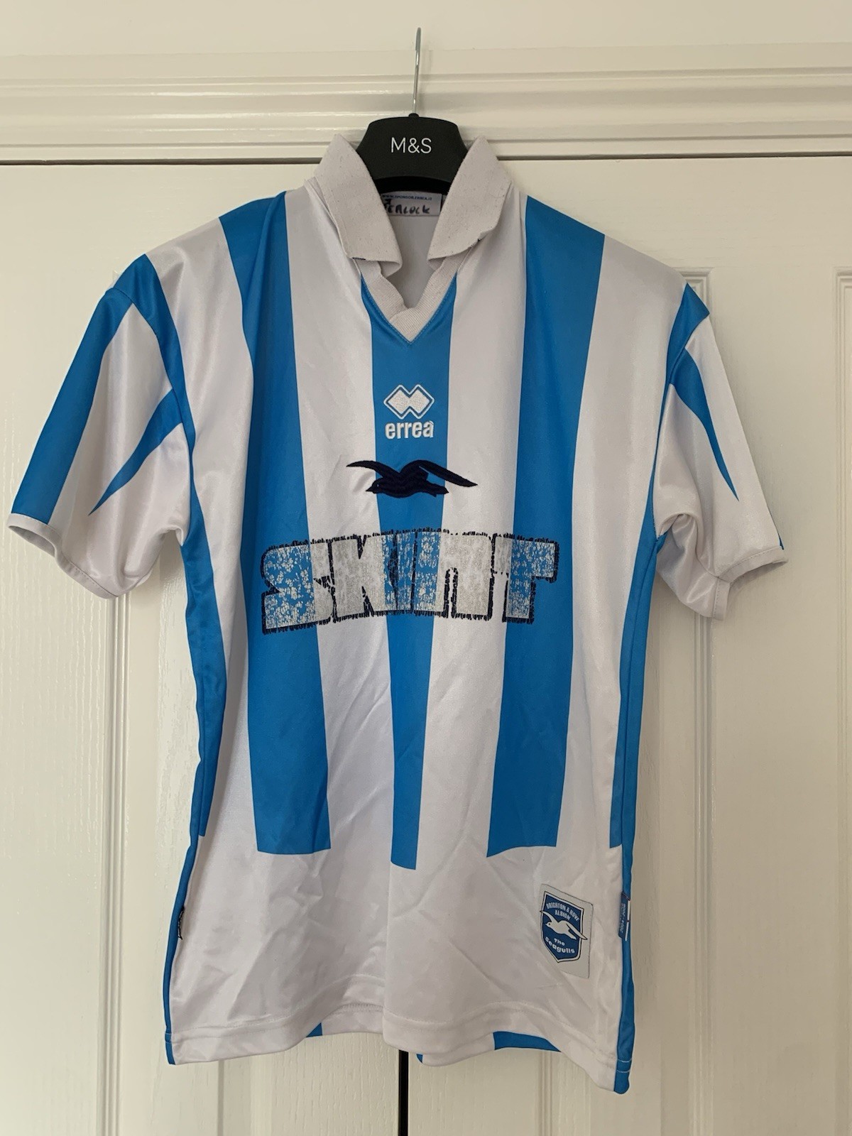 Vintage Retro Brighton and Hove Albion BHAFC 2004 2005 2006 Home Shirt for sale on Ebay