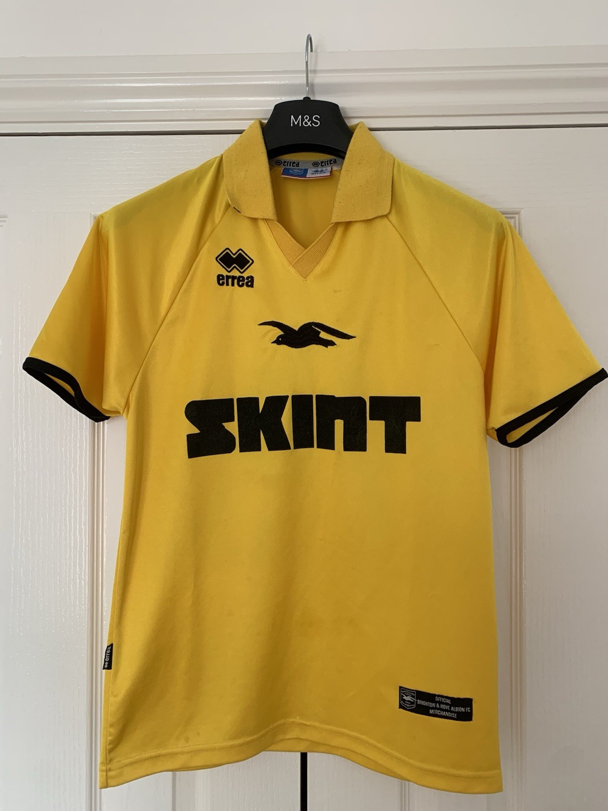 Vintage Retro Brighton and Hove Albion BHAFC 2003 2004 Away Shirt for sale on Ebay