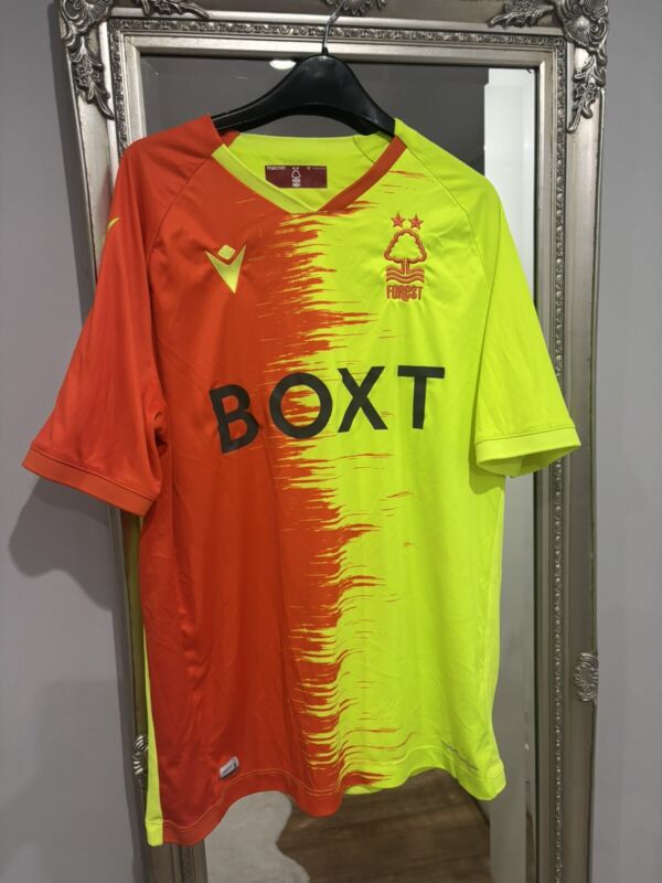 Nottingham Forest 21/22 Season Third Kit. Yellow & Orange Size M for sale on Ebay