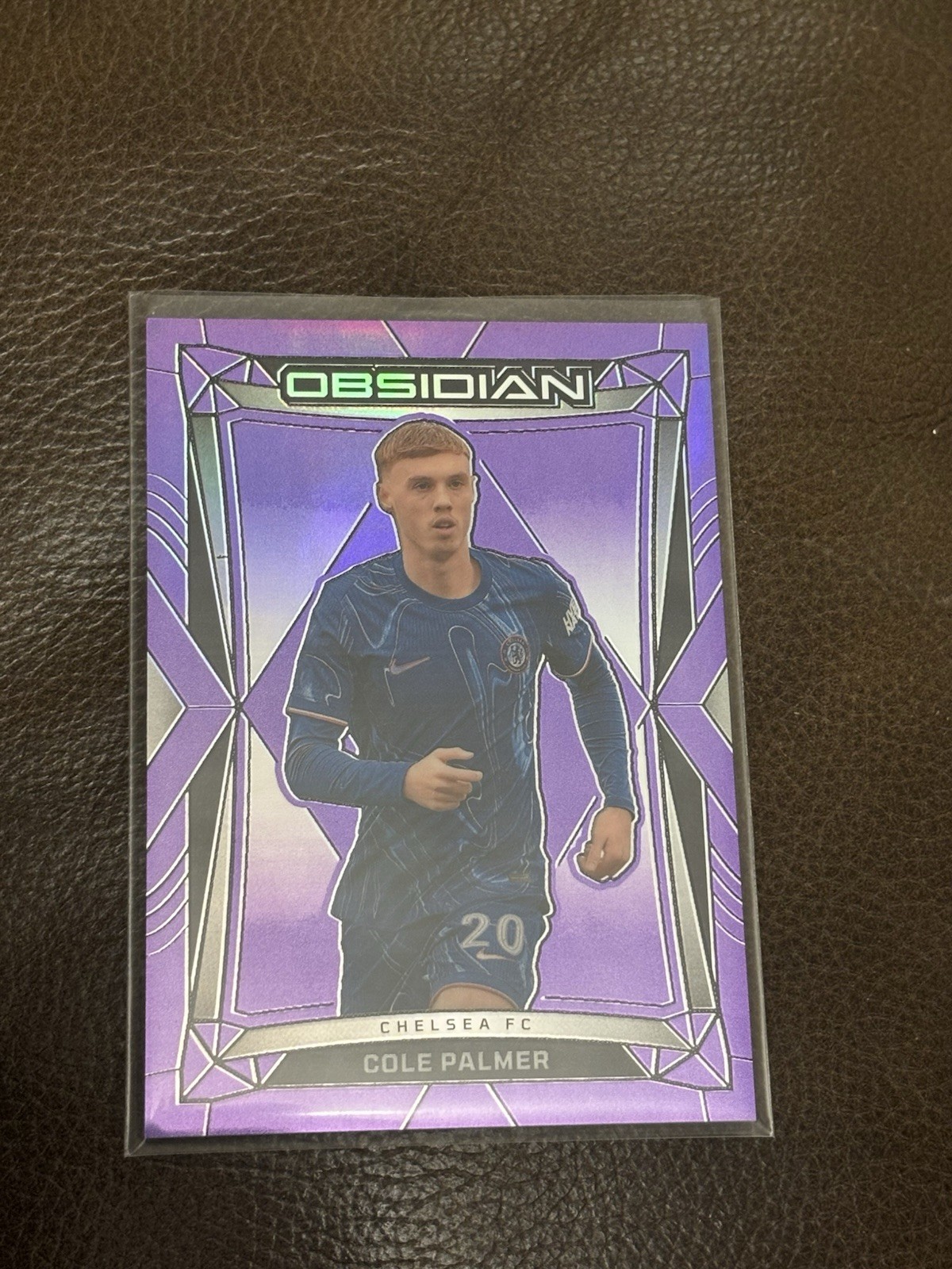 Cole Palmer Obsidian 24-25 27/30 Purple Flood Chelsea Panini for sale on Ebay