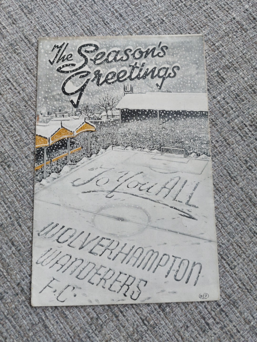 Wolves - Wolverhampton Wanderers v Aston Villa 1947-48 for sale on Ebay