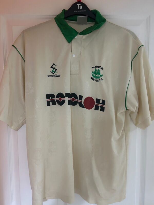 Plymouth Argyle 1996-97, Super-League Away Shirt XL for sale on Ebay