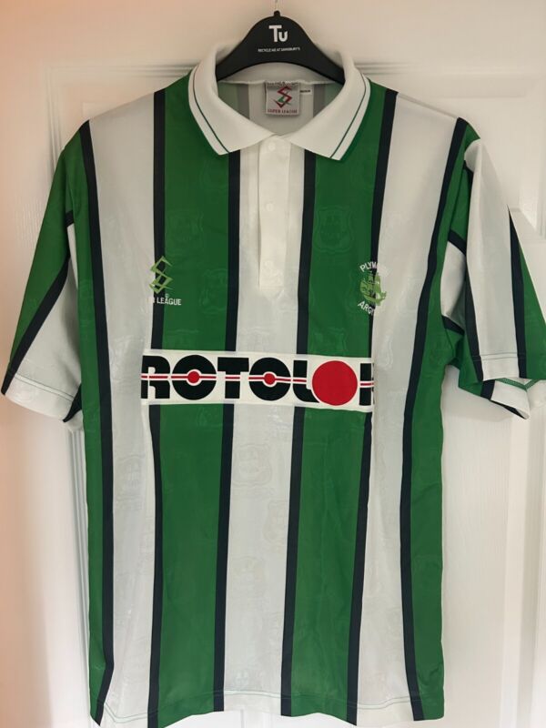 Plymouth Argyle 1996-97, 97-98 Super-League Home Shirt Medium for sale on Ebay