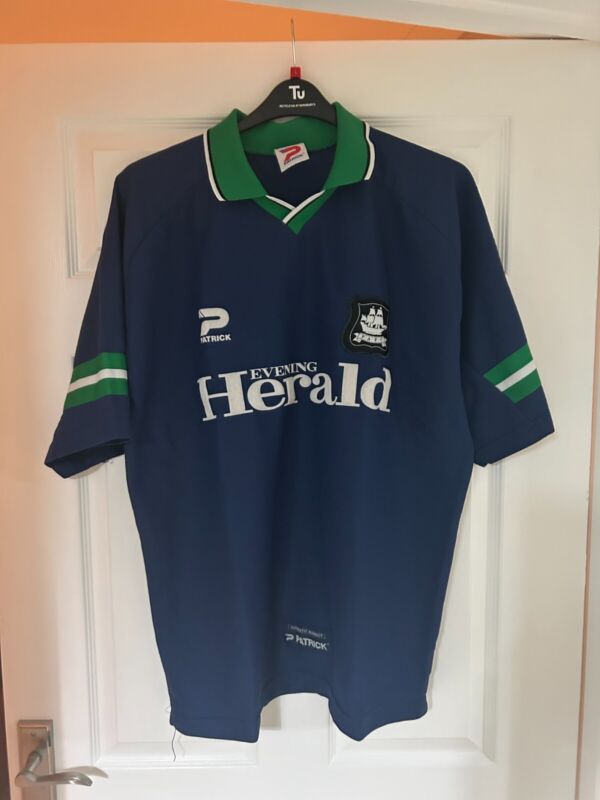 Plymouth Argyle 2000-2001  Patrick Away Shirt Blue 46