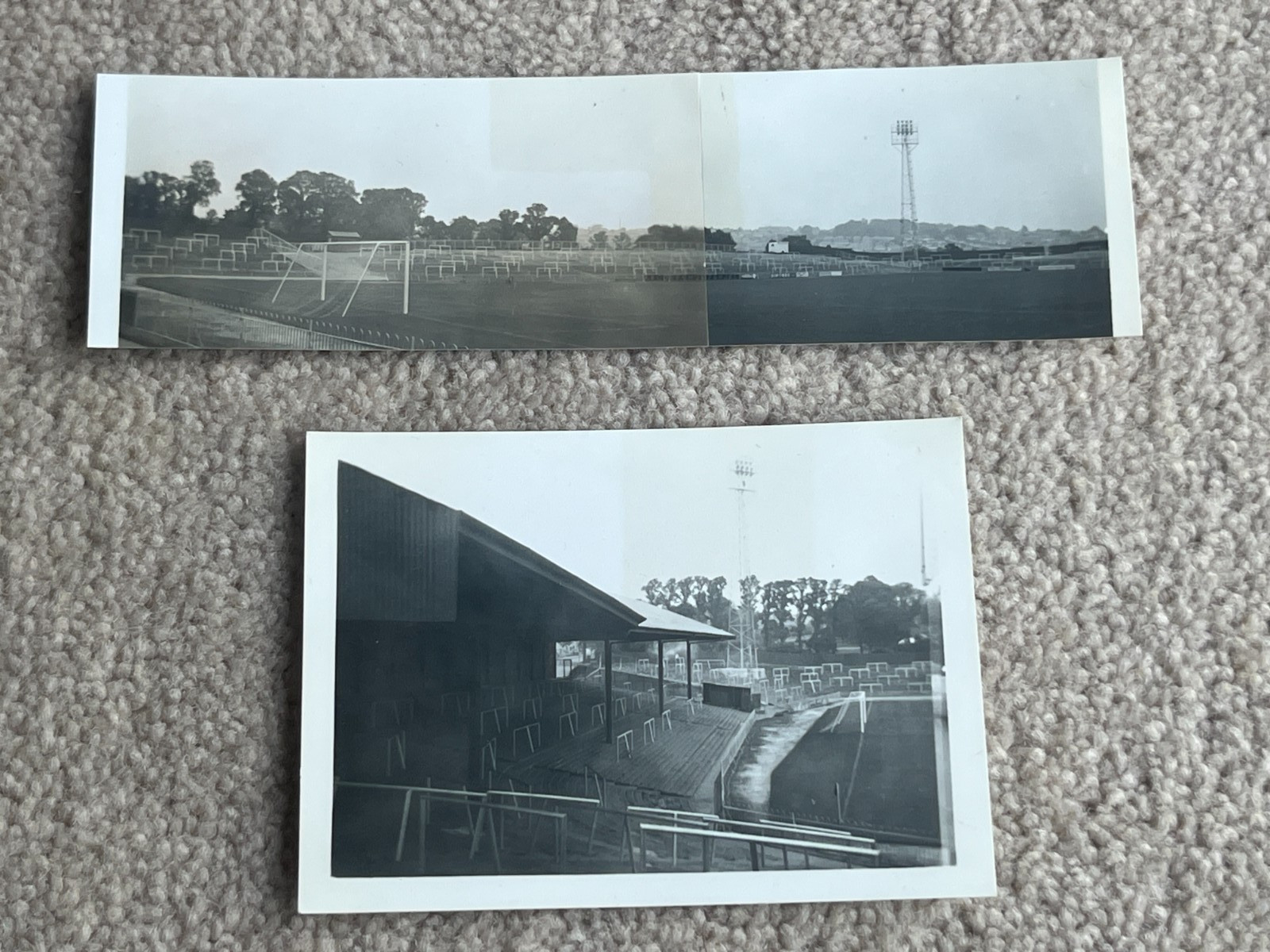 Plymouth Argyle FC Late 1950s Snapshot Photographs Home Park Stadium for sale on Ebay