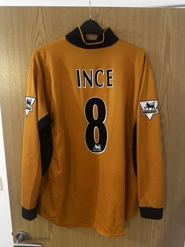 Wolves shirt - matchworn retro doritos shirt - Paul Ince  for sale on Ebay