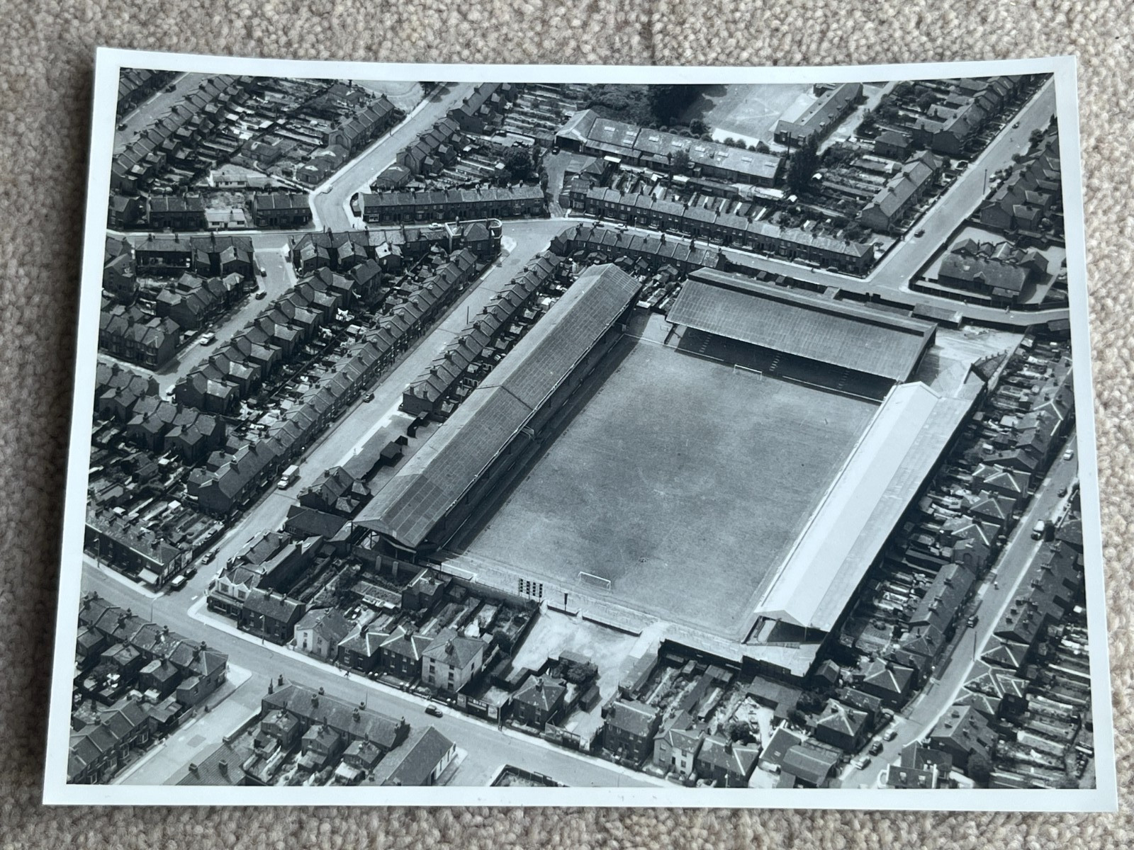 Brentford FC 1958-1960 Aerial Photograph Griffin Park Stadium by Aerofilms for sale on Ebay