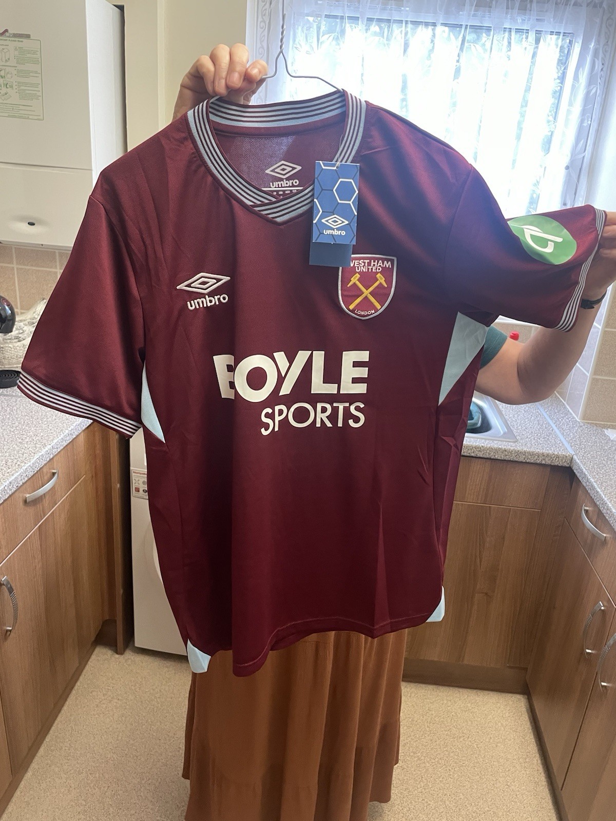 West Ham United 2025/26 Home Shirt for sale on Ebay