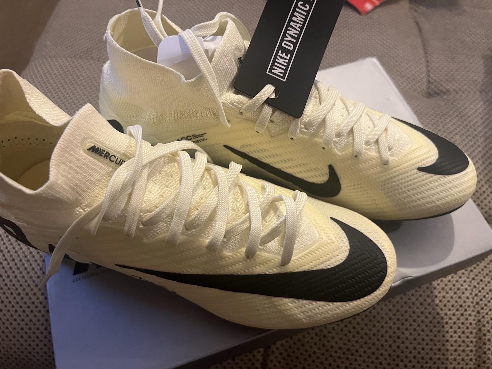 Nike Mercurial Superfly 9 Elite FG Football Boots - Lemonade - Size UK 5 for sale on Ebay