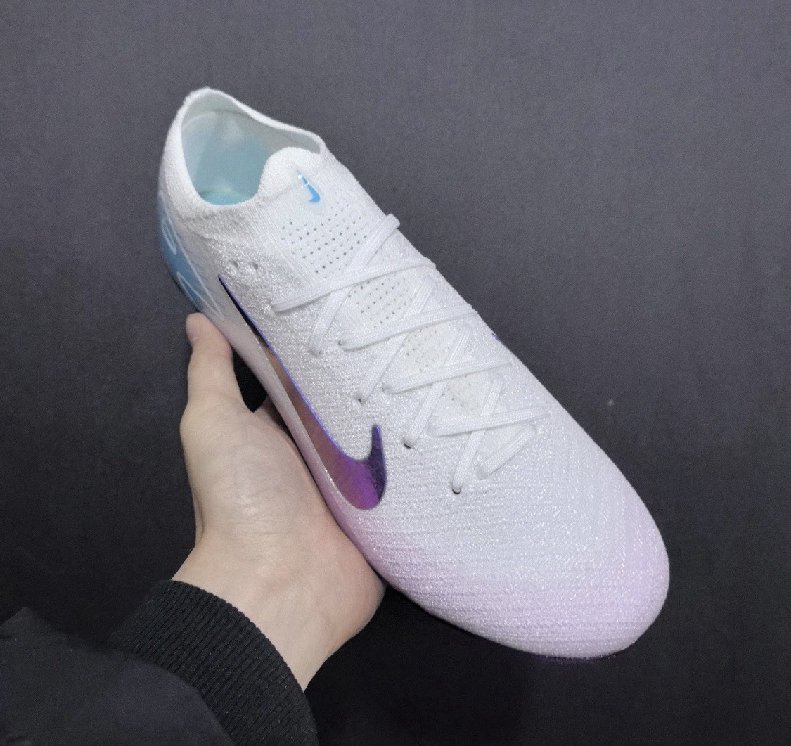 Nike Mercurial Vapor 16 Elite FG Football Boots Size UK 9 Whit And Blue for sale on Ebay