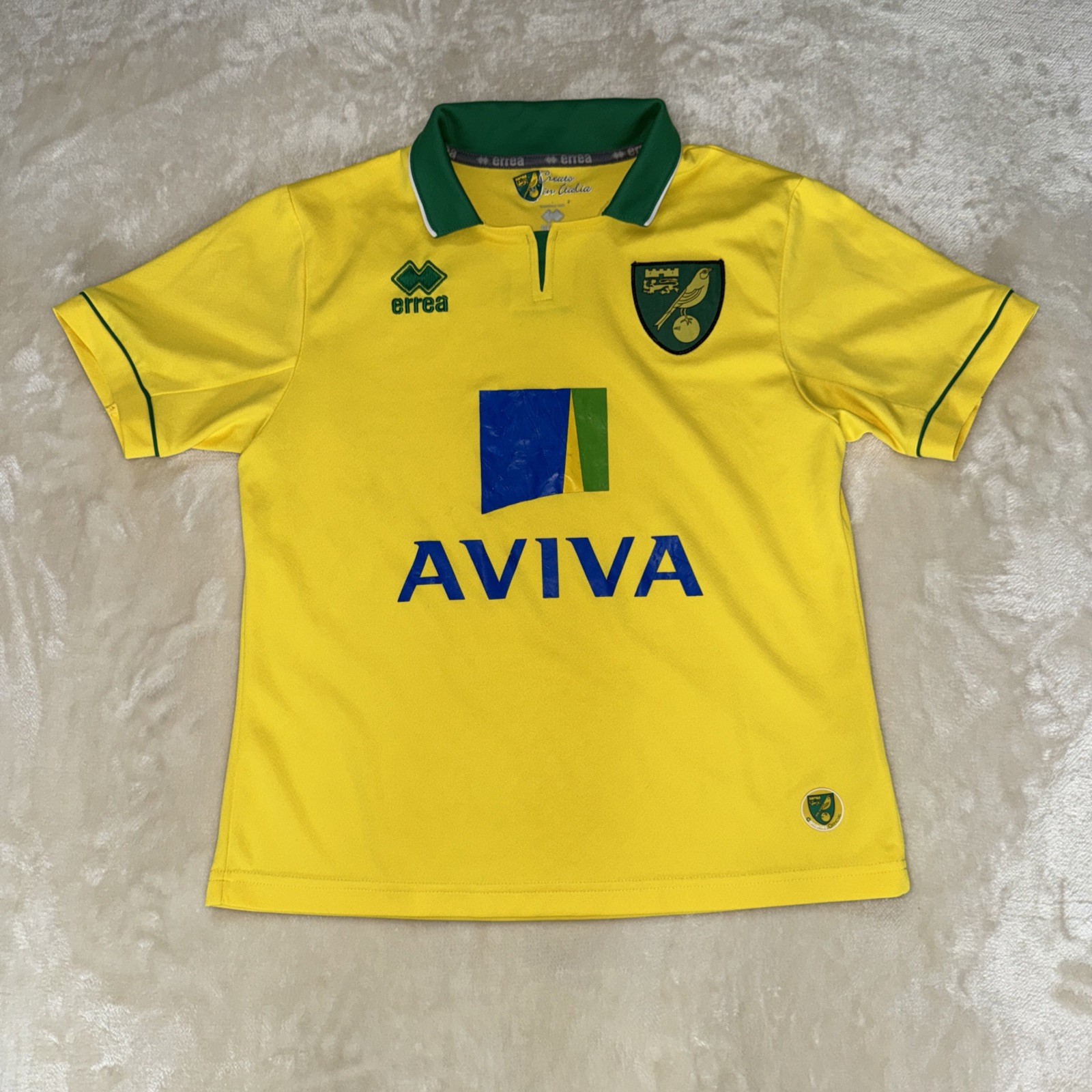 Norwich City Football Shirt Size S   A3 for sale on Ebay