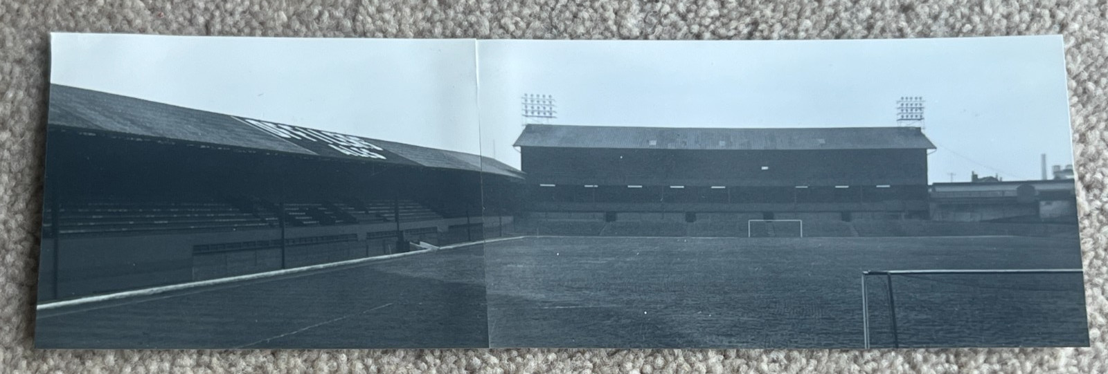 Derby County FC Baseball Ground Stadium circa 1950's Panoramic style Photograph for sale on Ebay