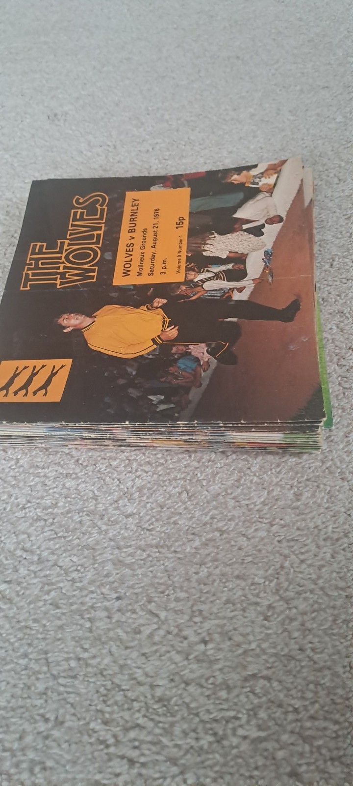 1976/77 Wolves Home complete league for sale on Ebay