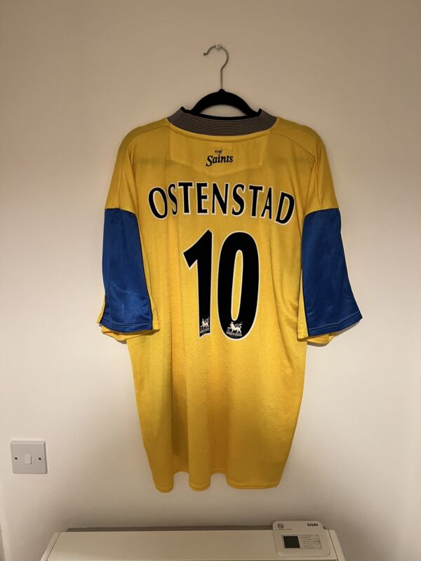 Southampton 1997/1998 Away Football Shirt, OSTENSTAD 10, XXL for sale on Ebay
